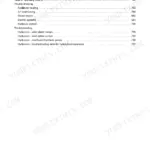 Bomag BW 219/226 DH-5 service manual β index page with troubleshooting entries