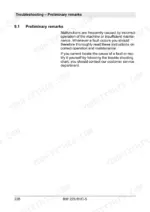 bomag-bw-226-bvc-5-single-drum-roller-operator-manual-008-201-76-en-troubleshooting-228.webp Bomag BW 226 BVC-5 troubleshooting manual page 228, section 9.1 preliminary remarks on machine fault diagnosis.