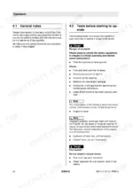 bomag-bw-to-pdbh-3-single-drum-roller-operator-manual-008-140-11-operations-34.webp Bomag BW 213 DH-3, BW 213 PDH-3, BW 213 PDBH-3 operator manual page 34, pre-start inspection and safety check procedures.