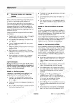 bomag-bw-to-pdh-3-single-drum-roller-operator-manual-008-157-08-maintenance-44.webp Bomag BW 145 D-3, BW 145 DH-3, BW 145 PDH-3, DH-3, PDH-3 maintenance manual page covering general fuel and hydraulic system notes.