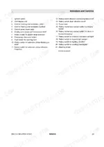 bomag-bw-to-pdh-4-single-drum-roller-operator-manual-008-044-61-controls-23.webp Bomag BW 213 DH-4 / PDH-4 BVC list of operator indicators and controls numbered 1 through 21.