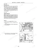 c02d6a6c-b-procedures-50 New Holland BB900 engine removal procedure, battery and cooling air intake door removal diagrams with component callouts.