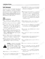 c22b0550-b-maintenance-32 Ford 1920 operator manual page detailing tire pressure maintenance, inflation safety procedures, and rim service guidelines.
