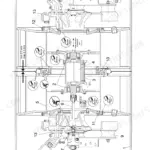 Bomag BW 154 AD-4 AM exploded view diagram of the AD-drum repair assembly showing component parts, torque specs, and clearances.