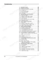 Bomag BC 463 RB-3, BC 473 RB-3, BC 473 RS-3, BC 473 EB-3 troubleshooting section table of contents page 498.