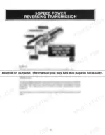 Ford 755, 755A, 755B 3-speed transmission diagram showing pressure regulator, charging pump, and oil flow path.