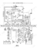 Ford 755, 755A, 755B electrical system wiring diagram showing starter, alternator, gauges, and lighting circuits.