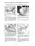ca1d7c15-b-maintenance-88 Ford 8210 maintenance manual: 300-hour service procedures for engine oil, filter, hydrostatic steering, and hydraulic oil filters.