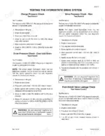 case-2100-2300-series-combine-service-manual-hydraulic-schematic-1503.webp Case 2100, 2300 Series: Hydrostatic drive system testing procedures for charge, drive pressure, and foot-n-inch valve leakage.