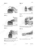 case-2100-2300-series-combine-service-manual-steering-1221.webp Case 2100 Series, 2300 Series: Steps 13-18 for disassembling the steering control spool, sleeve, and housing components.
