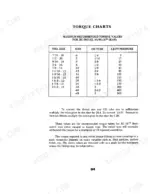 case-2510-cruz-crane-operator-manual-s406181m1-torque-96.webp Case 2510 Cruz-Crane torque chart for JIC swivel nuts, listing thread size, tube OD, and Lb-Ft pressure values.