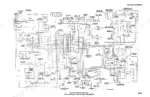 case-45-cruz-air-excavator-service-manual-s406267m1-wiring-304-1.webp Case 45, 45 Cruz-Air electrical schematic diagram for 12/24 volt systems, showing wiring for lights, gauges, and relays.