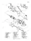 Case 880C exploded view diagram of Prestolite starter motor components including armature, field coil, and brush holder.