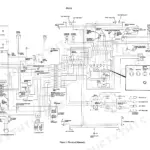 Case 880R electrical schematic showing wiring for lights, gauges, starter, outriggers, and engine sending units.