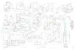 Case 9060B excavator hydraulic and electrical schematic diagram with component legend and system flow paths.