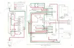case-980-excavator-service-manual-9-73476-hydraulic-278.webp Case 980 hydraulic flow diagram showing main pump, control valves, hydraulic swivel, and cylinder circuits.