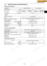 case-cx17b-mini-excavator-service-manual-87492465-specs-29-1.webp Case CX17B specifications table for engine, hydraulic components, travel speed, and boom swing performance.