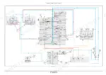 case-cx210d-service-manual-crawler-excavator-89ab3-hydraulic-schematic-792-1.webp Colour hydraulic circuit schematic showing the CC-LS control valve blocks, numbered component callouts, and pressure, tank, and pilot line routing