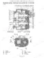 Case CX225SR hydraulic pump sectional view diagram showing internal components and pump assembly.