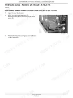 case-cx225sr-crawler-excavator-repair-manual-9-40691-wiring-127.webp Case CX225SR hydraulic control pump removal procedure with component identification diagram.