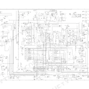 Caterpillar 214B 214BFT 224B electrical wiring schematic diagram