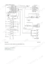 caterpillar-216b-226b-232b-242b-skid-steer-loader-repair-manual-wiring-schematic-1296.webp Wiring schematic for the operator interlock control system, drawn to the ECM pins with wire numbers and colour codes, showing the armrest, seat, implement lockout and park brake switches, key start switch, start relay, interlock fuse and the parking brake, transmission and implement pilot solenoids