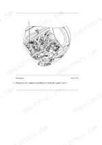 caterpillar-232b2-repair-manual-sch02475-up-skid-steer-loader-control-valve-disconnect-procedure-2777-1.webp Illustration of five wiring harness assemblies being disconnected from the hydraulic control valve