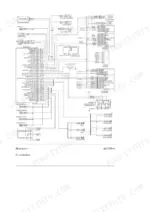 caterpillar-279c-mbt00001-up-repair-manual-compact-track-loader-electrical-schematic-570-1.webp Caterpillar 279C machine ECM J1 connector schematic with numbered pins and wire identifiers