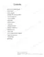 Caterpillar 287C Multi Terrain Loader repair manual contents page listing the 17 machine sections