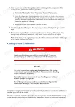 caterpillar-312b-312bl-repair-manual-cooling-system-412.webp Caterpillar 312B excavator repair manual, cooling system: service procedure for testing the water temperature regulator and cleaning the radiator and cooling system components.