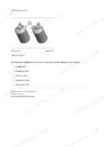 caterpillar-320-320l-320n-320s-excavator-repair-manual-air-conditioning-3250.webp Air conditioning systems operation page listing the five components of the expansion valve system: compressor, condenser coil, receiver-dryer, expansion valve and evaporator coil