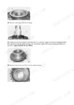caterpillar-325-325l-repair-manual-6kk-8jg-5wk-excavator-final-drive-disassembly-3760-1.webp Final drive disassembly photos showing Duo-Cone seal removal and motor housing separation with hoist, Caterpillar 325 325L