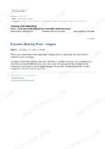 caterpillar-e200b-el200b-excavator-repair-manual-basic-engine-70.webp Caterpillar 3116 engine testing and adjusting page, Excessive Bearing Wear - Inspect, on a restricted oil supply passage as the cause of early bearing wear