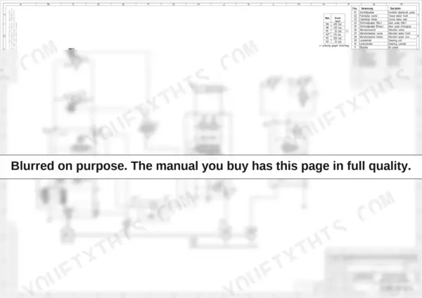 Bomag BW 100 AD-4, BW 100 AC-4, BW 120 AD-4, BW 120 AC-4, BW 100 AD, BW 100 AC, BW 120 AD, BW 120 AC hydraulic schematic diagram.