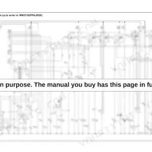 Wacker Neuson EZ28 wiring diagram for serial numbers up to WNCE1002PPAL00526 showing electrical components and connections.
