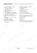 Bomag BW 100 AD-3, BW 120 AD-3, BW 100 AC-3, BW 120 AC-3 list of indicators and controls numbered 1 through 30.