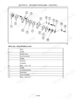 d41d2fbb-b-parts-list-95 New Holland FP230, FP240 electrical wiring diagram showing main power relay, switch, diode, and circuit breaker components.