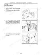 d41d2fbb-b-procedures-47 New Holland FP230, FP240 electrical wiring diagram showing main power relay, switch, diode, and circuit breaker components.