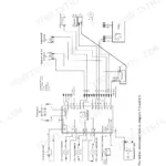 Wacker Neuson DPU 100-70Le, DPU 100-70Les wiring diagram showing battery, starter, regulator, and control unit connections.