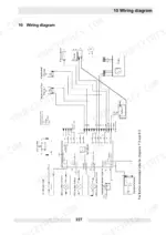 d601b67d-b-wiring-229 Wacker Neuson DPU 100-70Le, DPU 100-70Les wiring diagram showing battery, starter, regulator, and control unit connections.