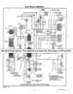 Cmi Corporation RS-650 electrical assembly wiring diagram showing battery, starter, sensors, and solenoid connections.