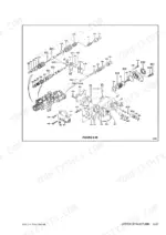 daewoo-220lc-iii-excavator-shop-manual-wiring-105.webp Daewoo Solar 220LC-III exploded view diagram of the pilot piston and hydraulic control valve assembly.