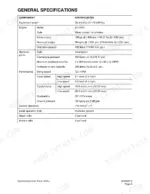 daewoo-solar-290ll-track-excavator-shop-manual-2023-7132e-specs-41.webp Daewoo Solar 290LL general specifications table including engine, hydraulic pump, and performance data.