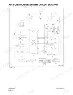 daewoo-solar-300ll-track-excavator-shop-manual-023-00079e-system-diagram-198.webp Daewoo Solar 300LL, Solar 225LL air-conditioning system circuit diagram showing relays, blower motor, and connector pinouts.