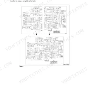 Daewoo Solar 300LL, Solar 225LL electrical schematic diagram showing system wiring connections and components.