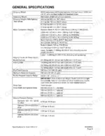 daewoo-solar-400lc-v-hydraulic-excavator-shop-manual-2023-7140ae-specs-41.webp Daewoo Solar 400LC-V general specifications table including shipping weights, component weights, digging forces, and ground pressure.