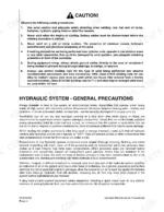 daewoo-solar-55-v-plus-track-excavator-shop-manual-023-00045ae-maintenance-76.webp Daewoo Solar 55-V Plus welding safety precautions and hydraulic system general maintenance procedures manual page.