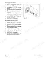 daewoo-solar-to-018-vt-track-excavator-shop-manual-k1000237e-procedures-110.webp Daewoo Solar 015 PLUS, Solar 018-VT idler gear removal, disassembly, and reassembly procedures with exploded view diagram.