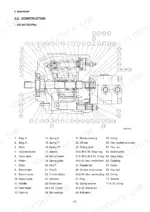 daewoo-solar-to-035-excavator-shop-manual-023-00046e-exploded-view-56.webp Daewoo Solar 030 Plus, Solar 035, 035 main pump construction exploded view diagram with numbered parts list.