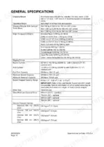 daewoo-solar-to-470lc-v-track-excavator-service-manual-s0102000-specs-34-1.webp Daewoo Solar 340LC-V general specifications table listing weights, component capacities, digging forces, and ground pressure.